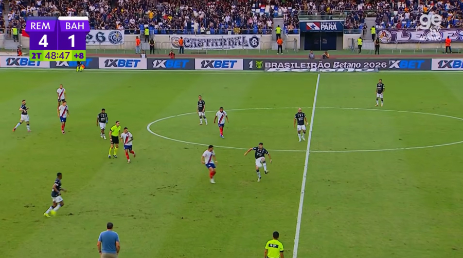 Remo goleia o Bahia por 4 a 1 de virada e conquista primeira vitória na Série A