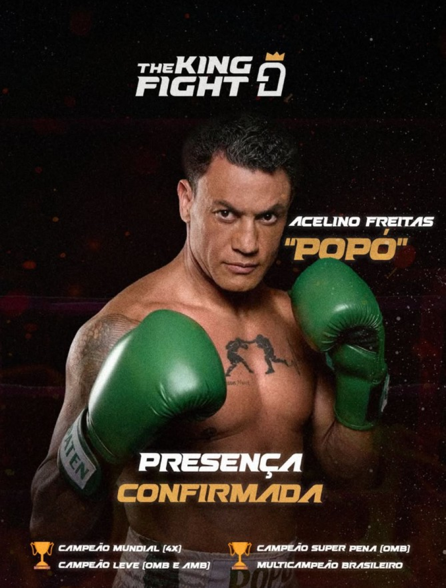BELÉM recebe THE KING FIGHT 2 neste sábado com card de elite e disputas de cinturão