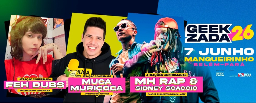 Belém se prepara para o retorno do Geekzada com abertura do 3º lote de ingressos