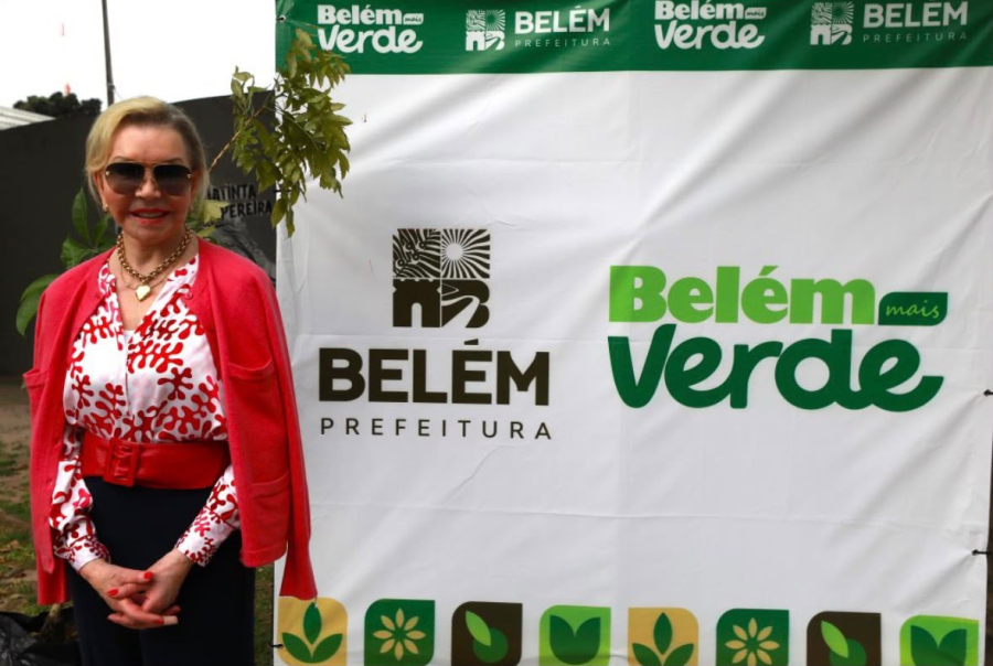 Contra alagamentos: Belém ganha maior 'Jardim de Chuva' em avenida para funcionar como cidade-esponja 