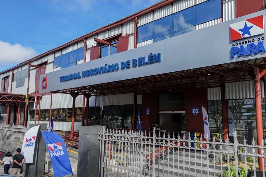 Governo estadual inaugura novo Terminal Hidroviário de Belém para atender até 7 mil passageiros por dia