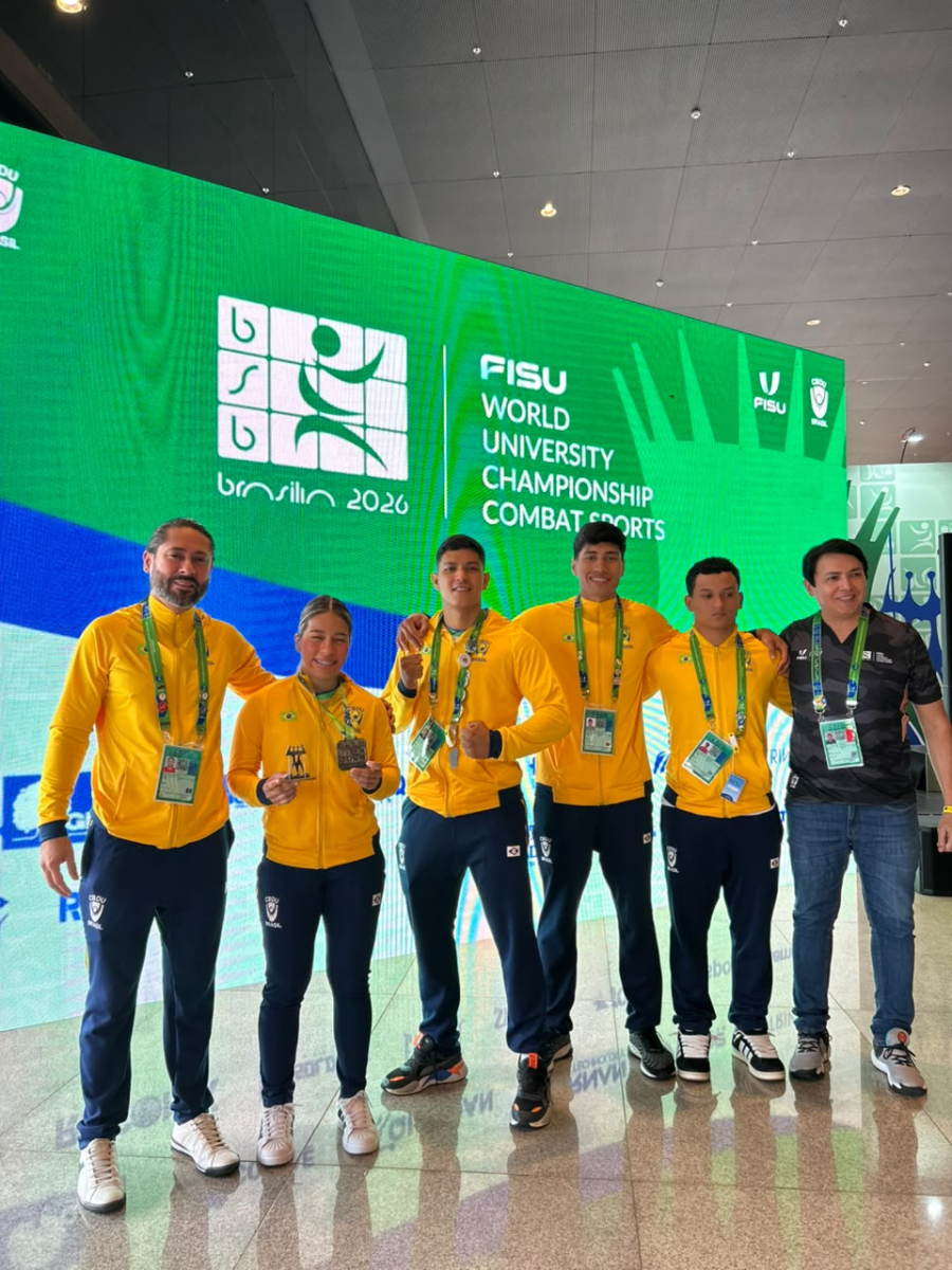 Atletas paraenses conquistam medalhas no Mundial Universitário de Lutas em Brasília