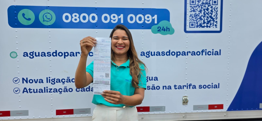 Águas do Pará adota novo modelo de fatura a partir de agosto em cumprimento à Reforma Tributária 
