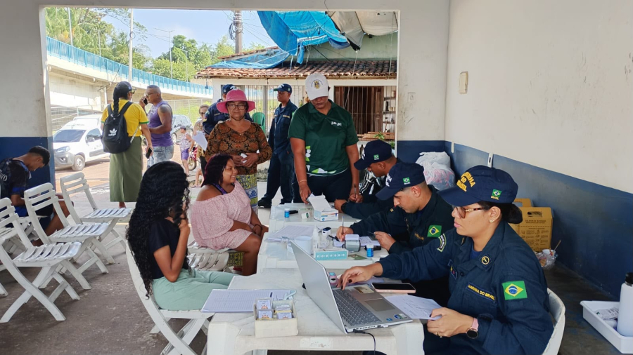 Operação Ágata Amazônia Oriental leva atendimentos de saúde e prevenção ao Distrito de Outeiro 