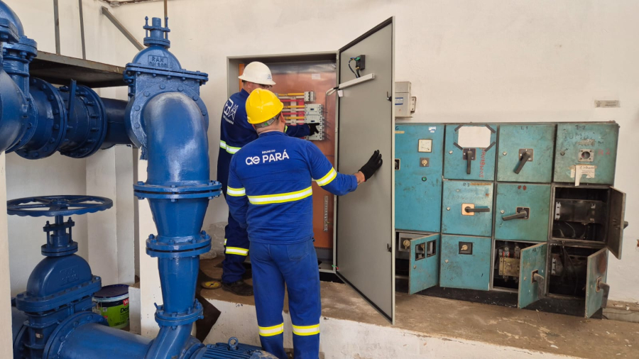 Novos painéis elétricos trazem mais estabilidade ao abastecimento: entenda etapa importante de modernização do sistema de água 