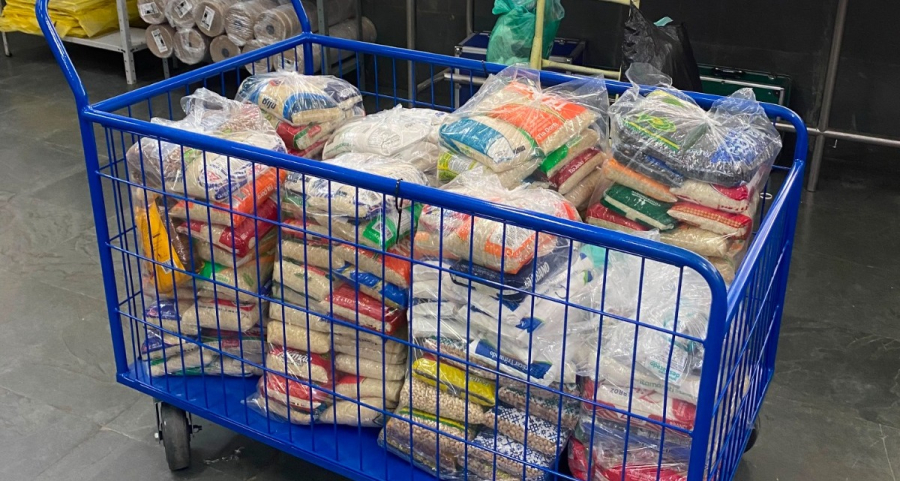UNAMA doa 350kg de alimentos para Paróquia dos Capuchinos, no Guamá 