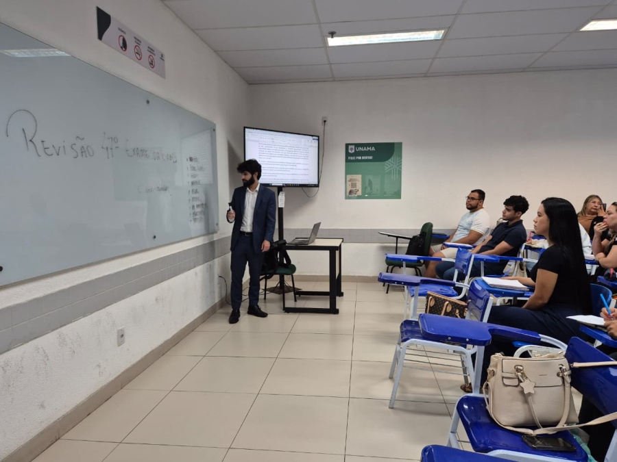 UNAMA promove aulas intensivas para alunos que vão prestar o exame da OAB 