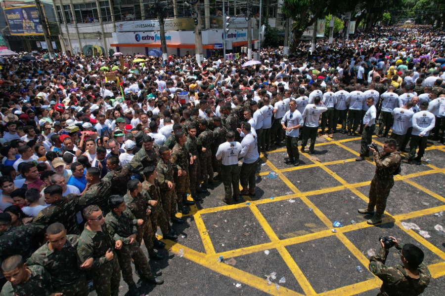 Exército terá mais de 1.900 militares nas principais procissões do Círio