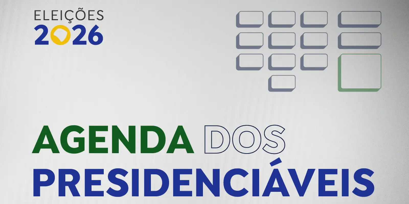 Confira a agenda dos presidenciáveis nesta quinta-feira (15)
