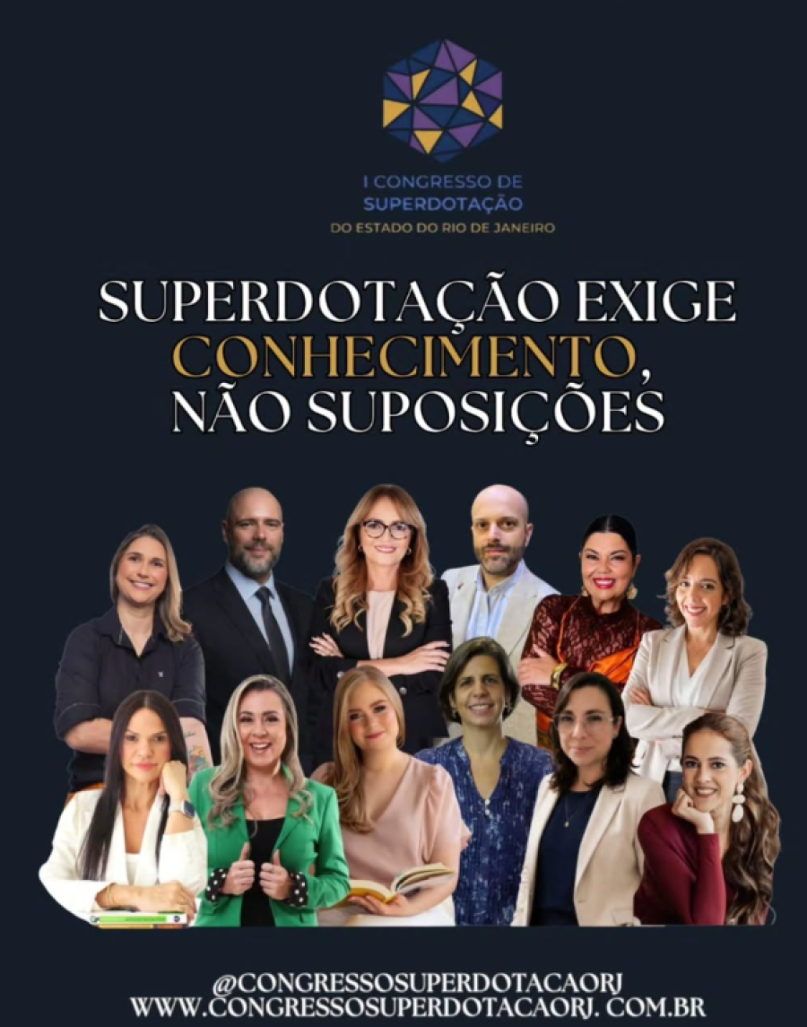 Rio de Janeiro recebe congresso sobre superdotação, autismo e inclusão no dia 7 de novembro